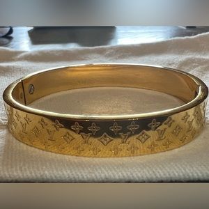 Louis Vuitton Nanogram Cuff Bracelet